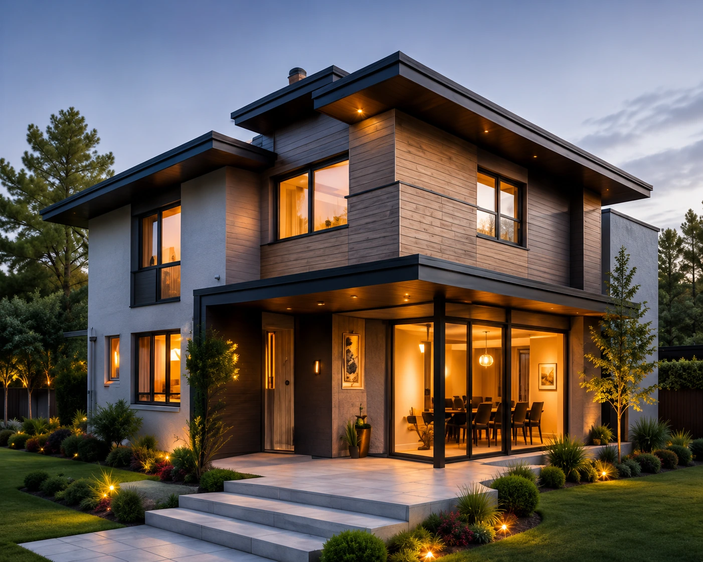 Modern family home